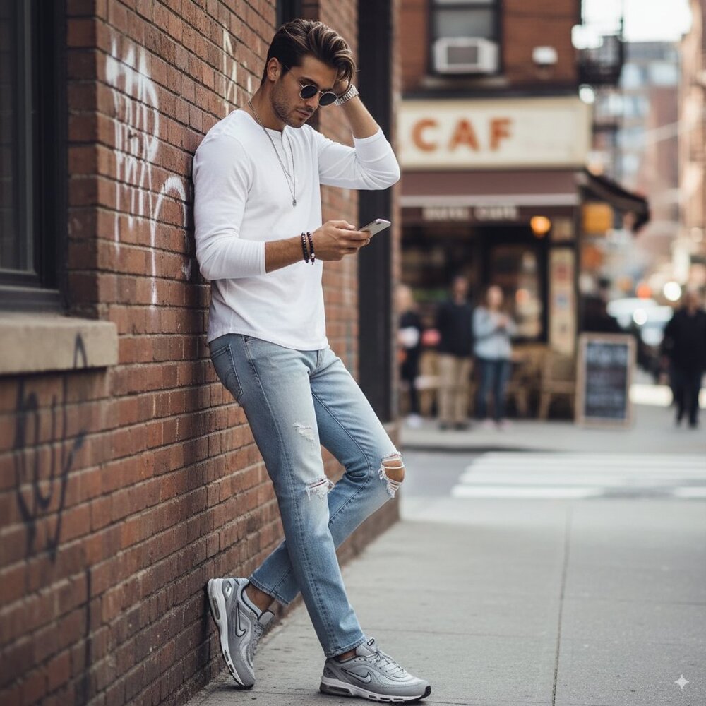 Mother Denim men the next double cuff ankle the world's best Size 32